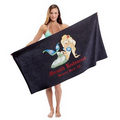 Traveler's Microfiber Terry Beach Towel (Edge to Edge Printed)